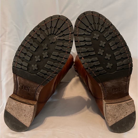 Frye Melissa double sole Lug pull on ridding boot - Picture 6 of 7